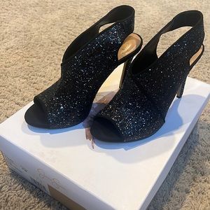 Jessica Simpson sparkly heels